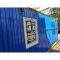 Побутовка Посилена 6 х 2,45, OSB, на лижах, утеплення 100 мм