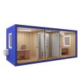 Прорабская Lux  6 х 2,45, на лыжах, внутри ДСП 